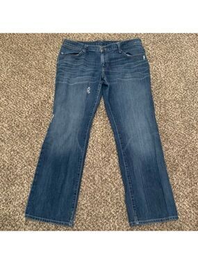 GAP Women’s Limited Edition Straight Leg Jeans in Deep Blue Size 32/14